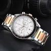 Titta på Watches AAA 2024 Mens High Quality Watch 5-Pin Multi Funktionell europeisk berömd Watch Steel Band Quartz Watch