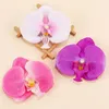 Hair Accessories 3Pcs Elegant Butterfly Orchid Hairpin Girls Hawaii Beach Clip Women Vacation Hairpins Bridal