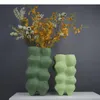 Vases Creative Abstract Resin Vase Vase Table Decoration Salon Bubble Art Arrange Flower Arrangement Home Decor Accessoires