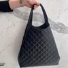 Shopper tote bag designer bag handbag high quality maxi shopping bag in quilted lambskin women large tote crossbody shoulder bags luxury purse