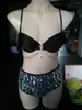 Mutade feminina 2024 Cantura alta diamante Chain Fringe Biquini Bikini Sexy Lace Up Up