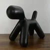 Nordic Modern Balloon Dog State Sculpture Home Decoration Creative Animal Figures Living Soft Craft Gift 240430
