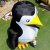 10mH (33ft) with blower Newly custom made giant inflatable penguin models inflation blow up animals balloons for party event zoo decoration toys sports