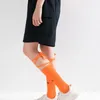 Chaussettes pour femmes Bandage réfléchissant fluorescent Relat Harajuku LETTRES IMPRIMÉ HIP HOP HOTE HOSIERY LUMINÉE