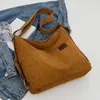 Umhängetaschen Frauen Cord -Crossbody -Tasche Multifunktionales Multi -Taschen -Handtaschenband Verstellbarer Satchel School Travel