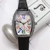 Смотреть часы AAA 2024 Женские бриллианты кольцо Flk Quartz Watch