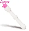 Candiway grazioso cristallo liscio in vetro anale perline vaginali masturbazione giocattoli sexy per uomini donne