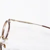 Solglasögon Optiska glasögon för unisex mode M3127 Designer Retro Style Anti-Blue Light Lens Plate Full Frame With Box