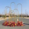 Decorazione per feste 6pcs Grand-Event Stage Rack Archway Puntelli Fame Fame Wedding Birthings Billboard Stand For Flowers Balloons