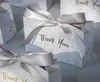 50шт Creative Grey Marble Gift Back Box для вечеринки для детского душа бумага для бумаги шоколадные коробки для пакета свадебные сувениры кондитерские коробки9291240