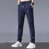 Ice Silk Casual Männer Hosen Herren Sommer dünne koreanische Arbeit Trend Lose gerade atmungsaktive Sporthosen Streetwear 240429