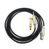 Zaktualizowany kabel słuchawkowy dla AKG Q701 K712 K240 K141 K271 K702 Zestaw słuchawkowy Drut audio 3,5 mm samiec do mini XLR