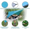 Hamacs Portable Parachute Camping Hamac avec Sun refuge randonnée Swing Chaise suspendue et Hammock Cauvre d'ombrage