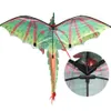 Groene dinosaurus Kite Wing Dragon Triangle Piloot Kite Vliegende ouder Kind Sport Pipa Professionele vliegers Cometa Gigante 240430