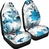 Car Seat Covers Floral Pair 2 Front Cover For Protector Accessory