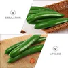 Decorative Flowers 2 Pcs Simulation Cucumber Artificial Lifelike Green Restaurant Display Prop Po Props Model Pography Vegetable Models