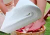 1000 Stücke weiße Einweggeschäfte Handtücher Recycelte Fasertuch für Fußmassage Bad Beauty Salon Home Supplies 7363161
