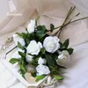 Fiori decorativi decorazione del matrimonio tavolo da pranzo fiore artificiale Simulazione finta gardenia falsa