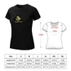 Salle de jeu pour femmes Gold Tallebudgera Design Sticker Imprime T-shirt surdimensionné des vêtements de vêtements esthétiques