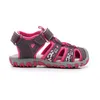 Ulknn Girls Summer Beach Sandaler Girls Casual Kids Shoe Stängt tå Sport Sandaler för flickor Soft Baby Toddler Roman Shoes 240416