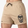 Shorts maschile uomini sport sport estivi da spiaggia tasca con zip bodybuildingpants jogger fitness che correva palestre