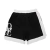 Shorts de taille plus masculine de style polaire avec plage hors de la rue Coton pur 2W02