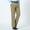 Pantaloni da uomo Arrivo moda business sottile cotone casual cotone ad alta vita a vita di grandi dimensioni 29 30 31 32 33 34 35 36 38 40