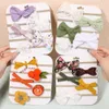 Haaraccessoires 5 stks/set Baby Bow Hoofdband kanten Bloemprint Nylon Cotton Hair Bands For Children Girls Non-Wave pasgeboren babyhaaraccessoires