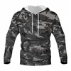 Heren Hoodies Camouflage Men 2024 Spring Heren Militaire sweatshirts Hoods Hoodie Male Street Hoody Army Green Sweatshirt Hip Hop S-4XL