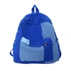 Zaino pannelli di moda uomini donne tela tela da viaggio da viaggio borse college laptop zaini carini zaino schoolbag