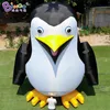 10mH (33ft) with blower Newly custom made giant inflatable penguin models inflation blow up animals balloons for party event zoo decoration toys sports