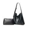 Сумка для кожи кожаные сумки для плеча женщин 2024 Модная повседневная подлинная леди дизайнерские сумки Totes женский кошелек