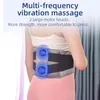 Machine de taille à airbag intelligent électrique Machine de taille sans fil Stimulateur musculaire abdominal Masseur Masseur Lumbar Pad 240426