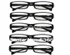5 Pairs Unbreakable Black or Tortoiseshell Mens Womens Durable Reading Glasses Eyewear Longsighted Lenses Strength 100 to 409950866