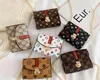 Bolsas infantis Bolsas Designer de moda Mini quadrado lindo garota pop princesa Messenger Bag Acessórios Purset Wallet Handbag1771014