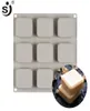 Stampi in silicone fatti a mano 9 cassette carapastre per forno di sapone quadrati di formato da forno per elettrodomestici per pane di torte3294258