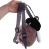Плюшевые рюкзаки для игрушечного телефона держателя сумочка подарки горизонтальная сумка для тела плюшевая сумка для плеча животных рюкзак рюкзакл2405