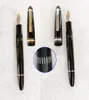 Yamalang 149 Black Resin Fountain Pen Visual Hollowed Out Design Write Ink Fountain Pennen met Series Number Stationery School Offi1251290