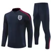 2025 Inglaterra Men+Kit Kit Kit Futebol Treinamento de futebol Jaqueta de tolo