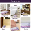 Microfine aangepaste tapijtmat Doormat badkamer absorberende flanel anti -slip voor woonkamer slaapkamer 240419