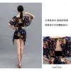 Stage Wear Belly Dance Top Skirt Set Sexy Women Printed Clothes Suit Carnaval Disfraces Adults Performance Costume Gypsy