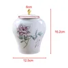Vazen Ginger Jar Vaas Display Keramische bloem voor haard eetkamer geschenken