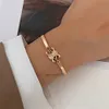 Celi Neue Modelegierung Farbversicherte goldplattierte Armband