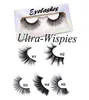 Ultra wispies fausses cils de vison 3D longs naturels longs moelleux faux cils en vrac en vrac entièrement lashs extension maquilleur8576784