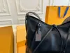 NOVA bolsa de compras em cadeia de transporte All Black Dark Carry Cargo Designer de bolsas femininas Bolsa de ombro de luxo Mochila simples M24861