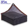 40 ~ 90% Black HDPE Anti-Uv Sun Shade Net Gazebo Gazebo Canopy Sun Cover Cover Agricultura Sunshade Net 240419