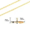 Colliers pendants Iced Out Rocket avec une chaîne de corde de 4 mm de large Bling Fashion Jewelry Gift for Men Women