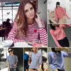 Dames hoodies sweatshirts ontwerper spelen commes jumpers des Garcons letter borduurwerk lange mouw pullover rode hart losse trui kleding korte mouwen t-shirt