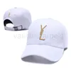 Modna czapka baseballowa męskie i damskie sporty na zewnątrz 16 kolorowy haftowana czapka regulowana czapka dopasowana