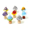 Figurines décoratines de Pâques décor rare mignon mignon mini-verre pendant pendant charmes mode bijourie bricolage femelle pour la fabrication de collier de filles